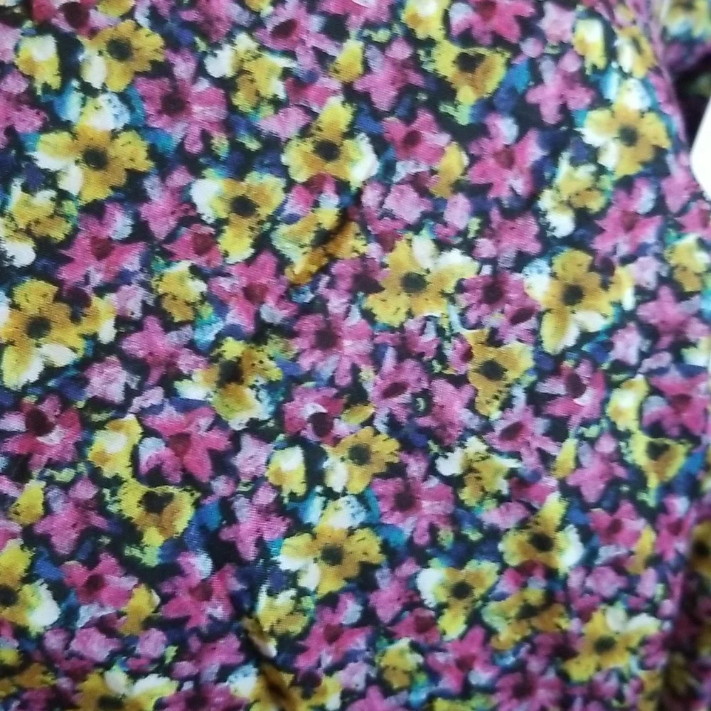 NWT J. Crew Cinched Waist Organic Cotton Top in Liberty® Busy Izzy Fabric Size 4